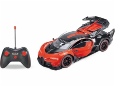 Smily Play Car na rádio s nabíječkou červená