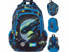 ulice BATOH Majewski 27X39X12 1ZAM 4KAPSY STRIGHT DINOSOUR FO