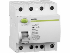 Noark NOARK Vypnuto diferenciál, Icn=6kA, 4pólový, In=63A, I?n=30mA, typ AC, Ex9L-N 4P 63A 30mA