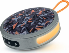 Reproduktor Big Ben Bluetooth reproduktor Big Ben Party Nano podsvícení 15W Camo Grey Orange