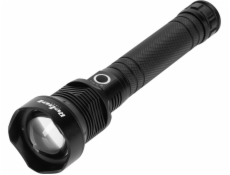 Rebel baterka Hliníková ruční svítilna REBEL LED 20W ZOOM dobíjecí USB 800m