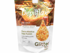 Activeshop Depilflax 100 depilátor flexibilní nízkotající depilační vosk perleťový zlatý 1000 g