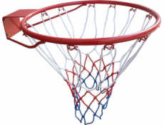 Enero BASKETBALOVÝ PRSTEN SE SÍŤKOU 45CM ENERO ČERVENÝ 1053639