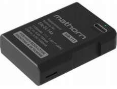 ExtraLink Baterie Mathorn MB-111 1100mAh USB-C Náhrada za EN-EL14a