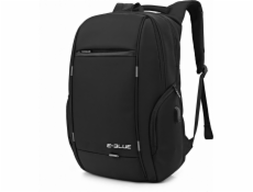 E-Blue Backpack 15,6  batoh na notebook, E-Blue, černý, polyester, voděodolné dno a kapsy