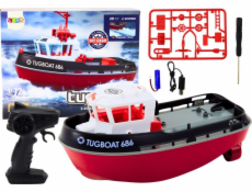 Dálkově ovládaný člun LeanToys RC 1:72 Motorový člun 35 km/h