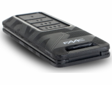 Dálkový ovladač Faac FAAC XT4 FDS 433-868 SLH LR černý (787018)