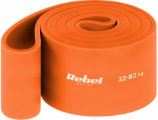 Rebel Latexový posilovací pás - Power Band PL-7, oranžový 32-82 kg REBEL ACTIVE