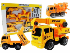LeanToys sada vozidel pro demontáž Sklápěč betonu LEAN Toys