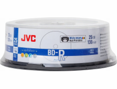 JVC JVC BD-R 25GB 6X INKJET BÍLÁ TISKNUTÁ VODOTĚSNÁ FOTOGRAFIE LESKLÝ DORT*25 70L71KJCK0005
