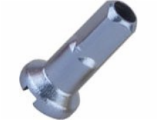 Cn Spoke Niple CNSPOKE AN14, Aluminium 14mm, Silver 144pcs.