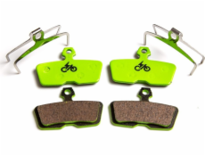 Brzdové destičky Clarks CLARKS pro E-BIKE SHIMANO/AVID/SRAM (Shimano XT 755-56, Avid Code (2011 a novější) Code-R), polometalické
