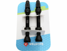 Weldtite WELDTITE SADA BEZTUBOVÝCH VENTILŮ 2 x 55 mm Presta (blistr)
