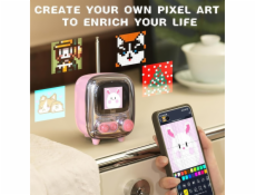 Divoom Divoom Tivoo 2 Pink Pixel art BT reproduktor