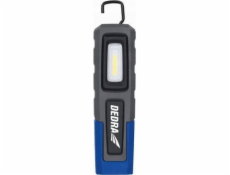 Dedra COB LED svítilna + SMD LED + UV, 400lm, háček, magnet