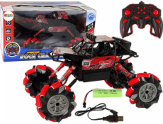LeanToys Auto na dálkové ovládání 1:14 Červené velké LEAN Toys