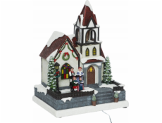 Fééric Lights a vánoční vánoční figurka kostel, LED osvětlení