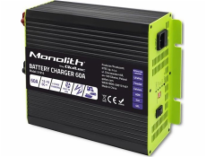 Qoltec Qoltec Monolith inteligentní nabíječka pro LiFePO4 AGM GEL SLA baterie | 60A | 12V