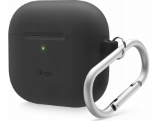Elago Elago AirPods 4 Hang Silicone Case - pouzdro s karabinou pro AirPods 4 černé - Záruka bezpečnosti. Jednoduché splátky. Doprava zdarma od 170 PLN.