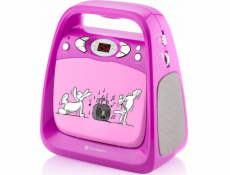 GoGEN GOGEN BOOMBOX BOBKARAOKEP reproduktor PINK RABBITS 8590393405404