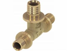 Tece Redukčné tričko 20x16x20 mosadz - 710509