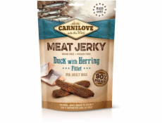 Carnilove Jerky Duck & Herring Fillet 100g pamlsky pro psy