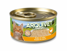 ARQUIVET Chicken in sauce - mokré krmivo pro kočky - 80g