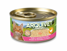 ARQUIVET Chicken in sauce with shrimps - mokré krmivo pro kočky - 80g