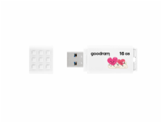 Goodram UME3 Valentine USB paměť 16 GB USB Typ-A 3.2 Gen 1 (UME3-0160W0R11-V) Bílá