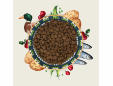 EDEN Kachna a Sardinka - suché krmivo pro kočky - 1,5 kg