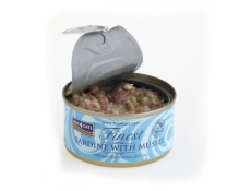 FISH4CATS Sardine with mussel - mokré krmivo pro kočky - 70g