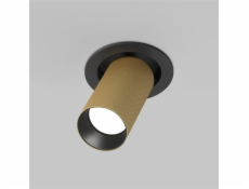 Vestavné svítidlo Maytoni Artisan, GU10, zlato/černá