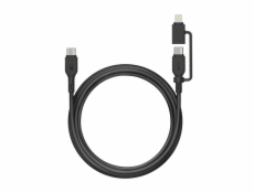 GP 60W Lade- & Sync Kabel USB-A auf USB-C und Lightning