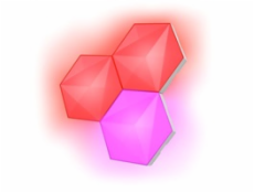 TRUST Světelné panely GXT 903 VYBZ, Hexagonální, RGB, rozšiřující sada, 3ks
