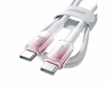 Kabel USB-C USB-C Joyroom S-A42 60W 1,2m bílý