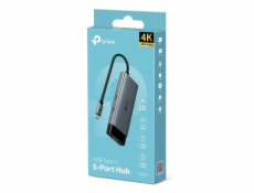 TP-Link UH5020C interface hub USB Type-C 5000 Mbit/s Grey