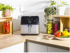 Tefal Easy Fry Mega EY855D10 fryer Single 7.5 L Stand-alone 2020 W Hot air fryer Black, Stainless steel