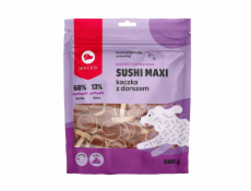 MACED Duck with cod Maxi sushi  - dog treat - 500g