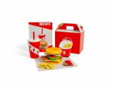 Bigjigs Toys Sada Burger a hranolky