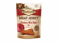 CARNILOVE MEAT JERKY Chicken with Wild Boar - dog snack - 100 g