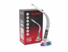 HAWK stolová LED lampa, biela