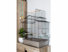 INTER-ZOO Iza 3 Japandi - bird cage - 58,5 x 38 x 65 cm