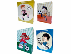 JU-PITER Dárková taška laminovaná Boy 020A 32x40x10cm p12, cena za 1 ks.