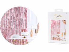 Curtain Party Curtain Pink Gold Wall 90x250