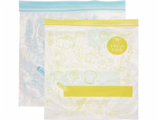 Excellent Houseware Bags sáčky provázkové sáčky pro skladování potravin 20x1,2L + 20x2,5L