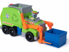Spin Master Paw Patrol - Extra velký recyklační vůz se skalnatou postavou a funkcí transformace, hračkové vozidlo