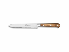 Nůž Lion Sabatier, 832985, Ideal Provencao, univerzální, vroubkovaný, nerez nýty, plně kovaný, čepel 12 cm, rukojeť z olivového dřeva