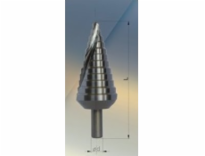 Univerzálny vrták Fanar MULTISTAGE DRILL FI 6-37MM HSS PG4