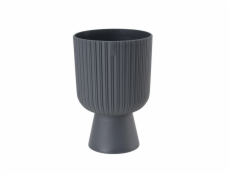 Květináč Forma Plast KELI MIKA, O 13,7 cm, antracit