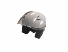 Moto přilba YM-637, L (59-60 cm), bílá